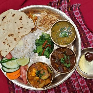 Goat Thakali Thali